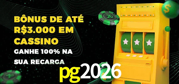 pg2026 melhor bônus de depósito
