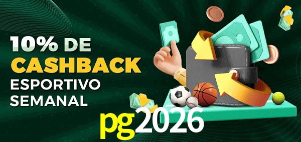 10% de bônus de cashback na pg2026